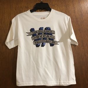 RVCA Boys Short Sleeve Graphic Tee Shirt